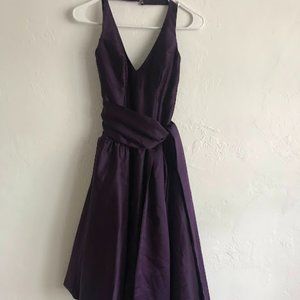 Alfred Angelo Eggplant Dress Size 2